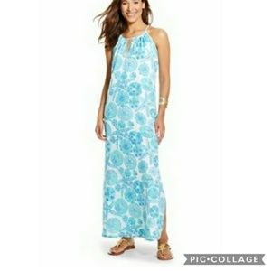 Lilly pulitzer target sea urchin maxi dress m